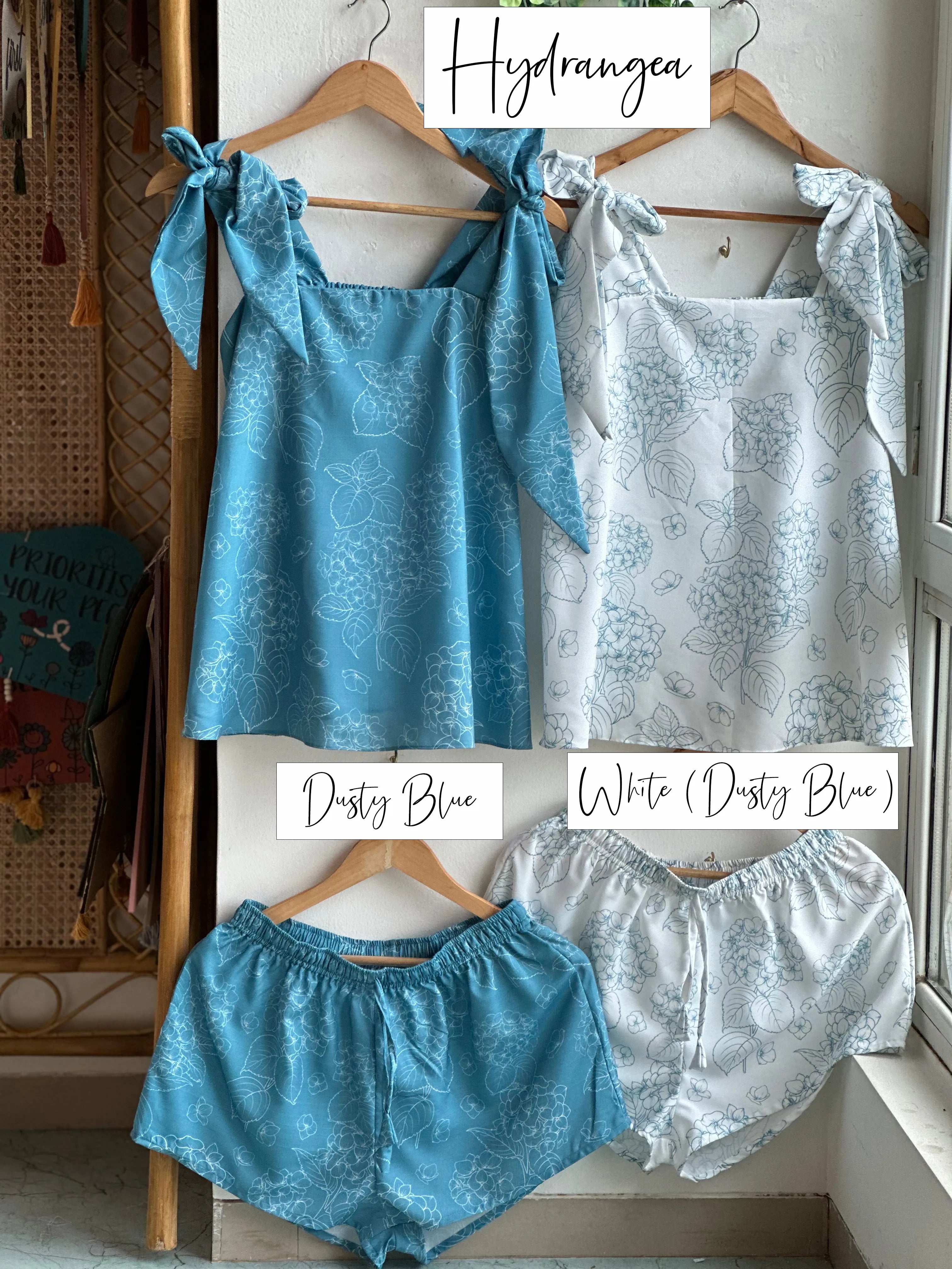 Bow Tie-Knot - Makeup Tank Petal Perfection Pjs