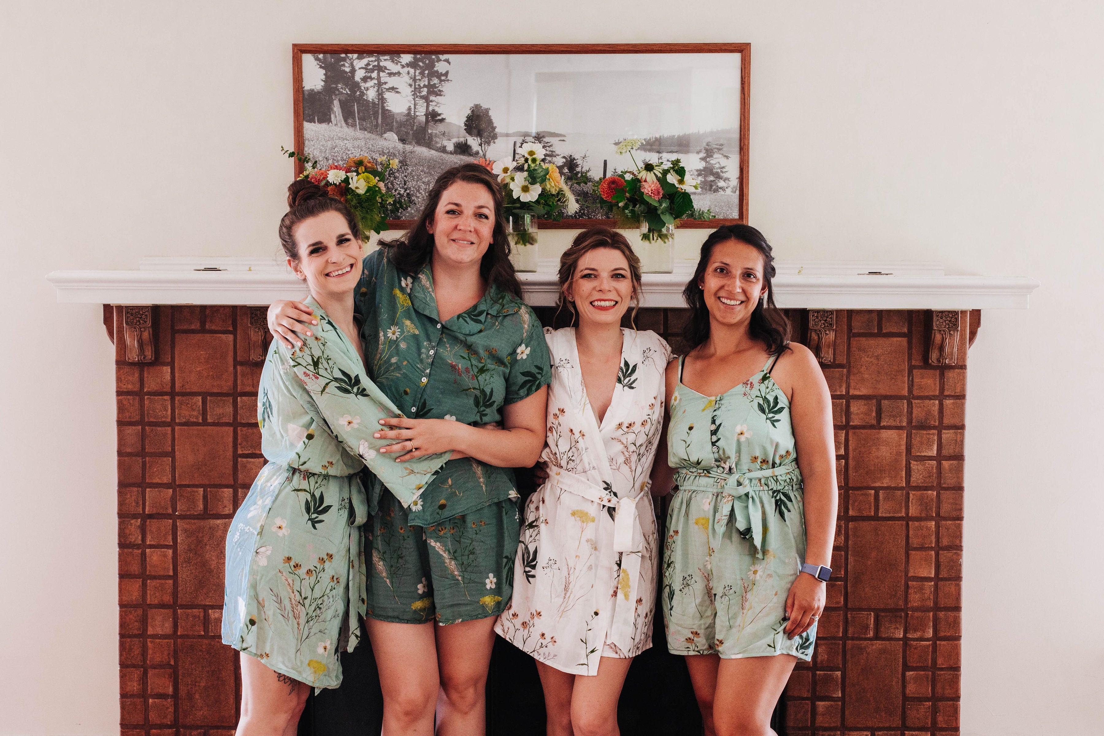 Wildflower Meadows - Bridal Party Rompers – SilkandmoreBridal