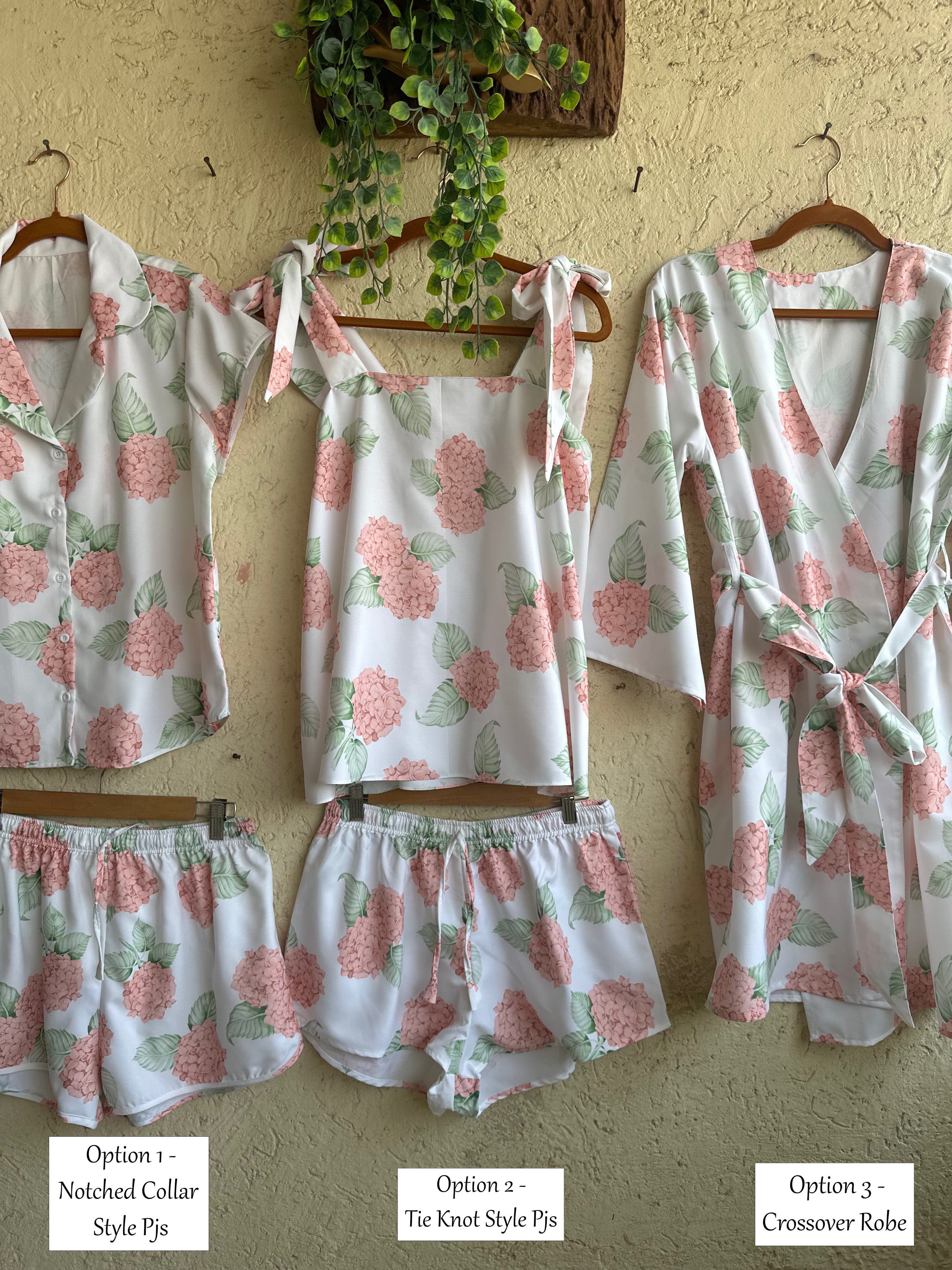 My Fall Wedding - Notched Collar Button-Down PJs