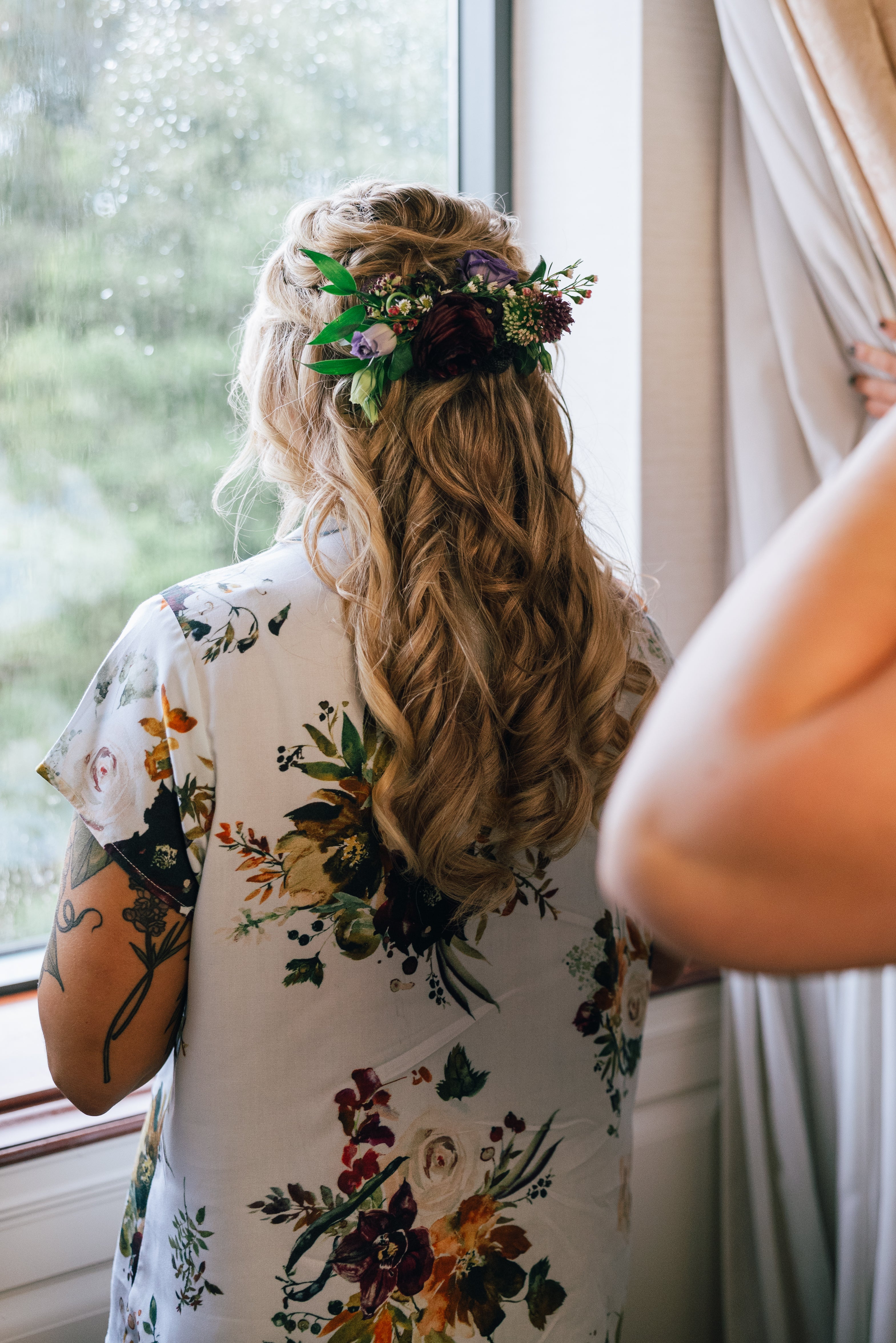 My Fall Wedding - Notched Collar Button-Down PJs