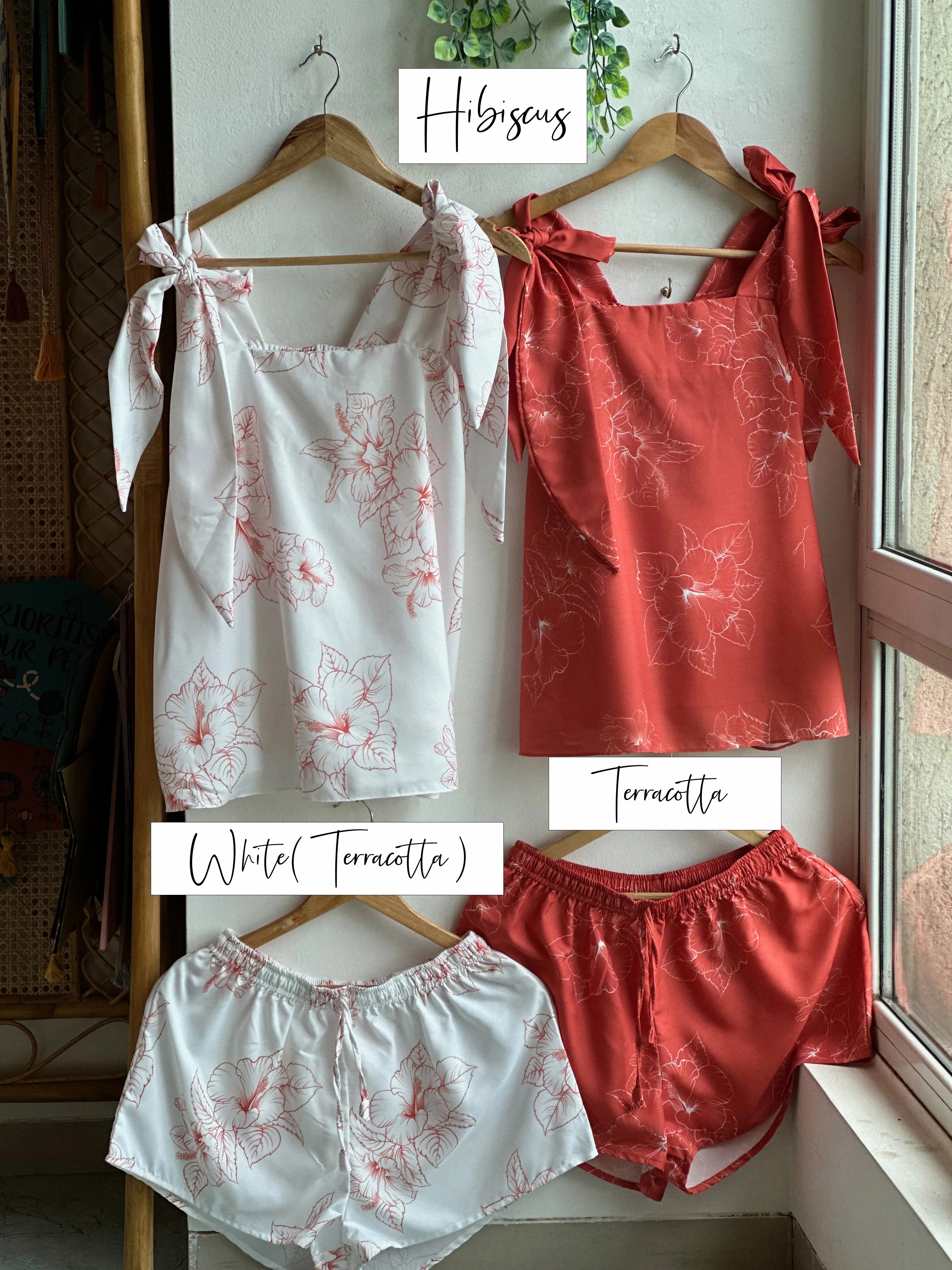 Bow Tie-Knot - Makeup Tank Petal Perfection Pjs
